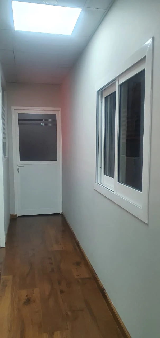 Aluminium door and window works